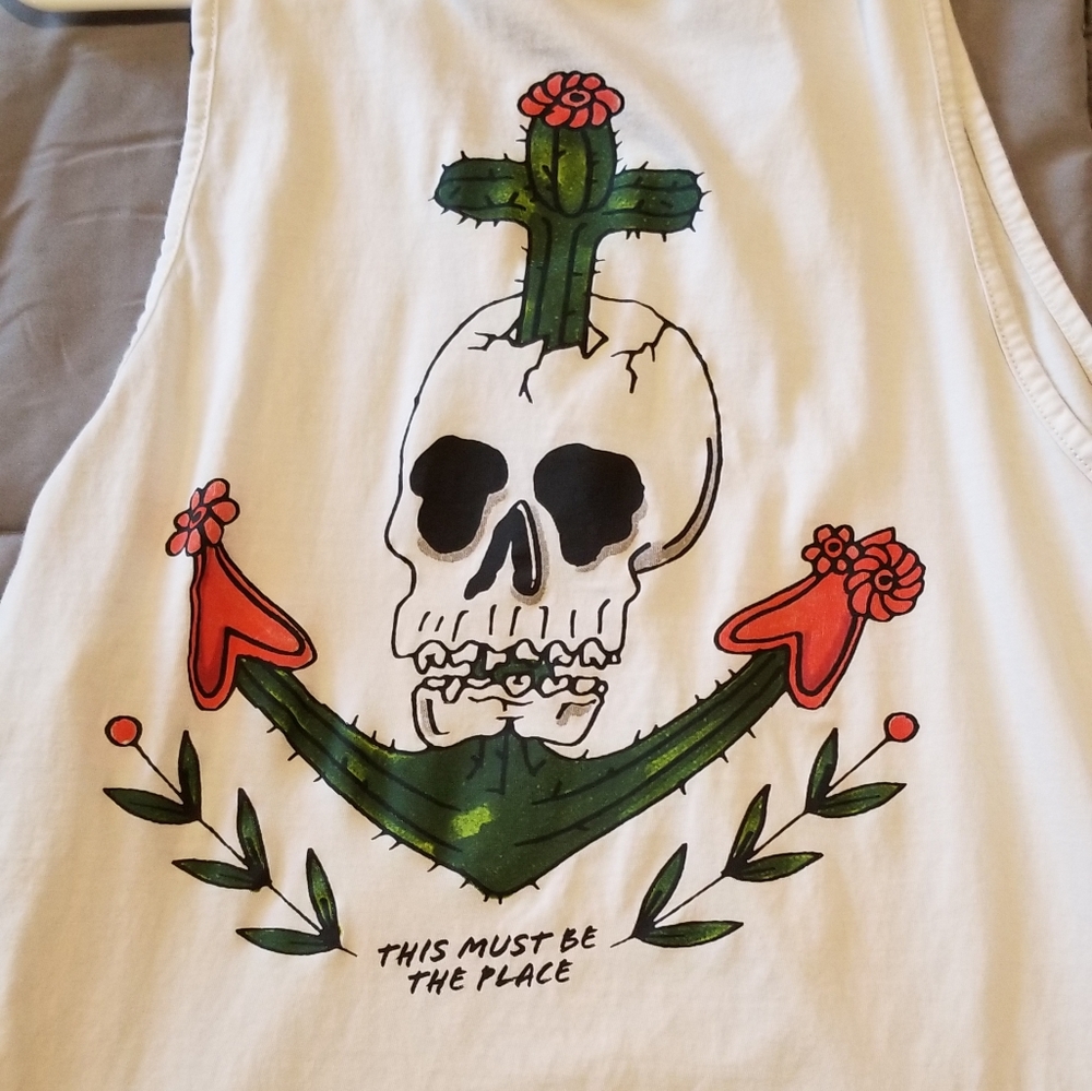Graphic tank top